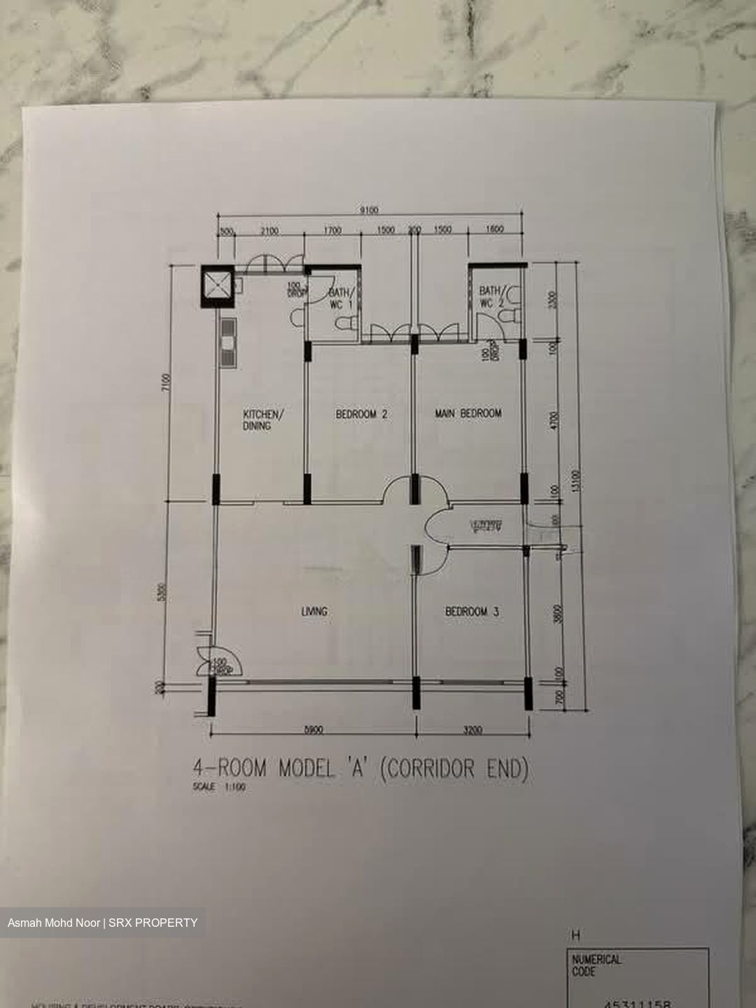 Blk 422 SUN PLAZA GARDENS (Tampines), HDB 4 Rooms #572210521